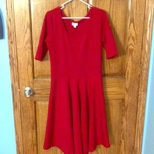 LulaRoe Red Dress
